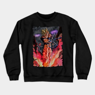 GOHAN ANIME MERCHANDISE Crewneck Sweatshirt